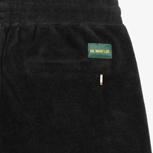 Black|Black fleece pants 