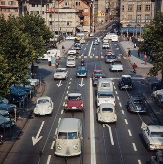 Traffic in Zürich Switzerland