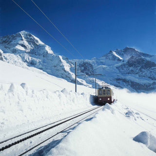 Swiss alpine train